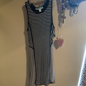 striped dress